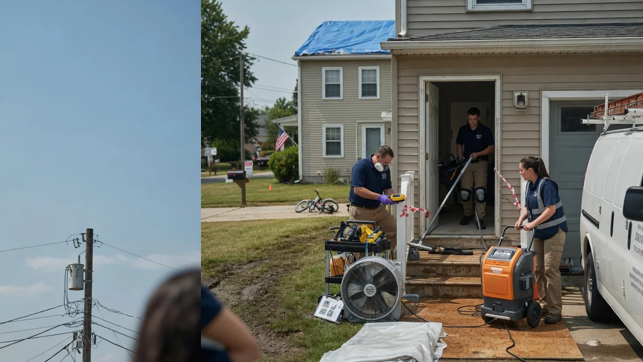 Water Damage Repair in East Smithfield, PA near me